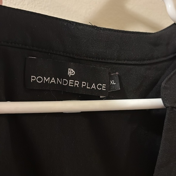 Pomander Place Black Tiered dress - size XL - Longsleeve - great condition - Picture 2 of 5